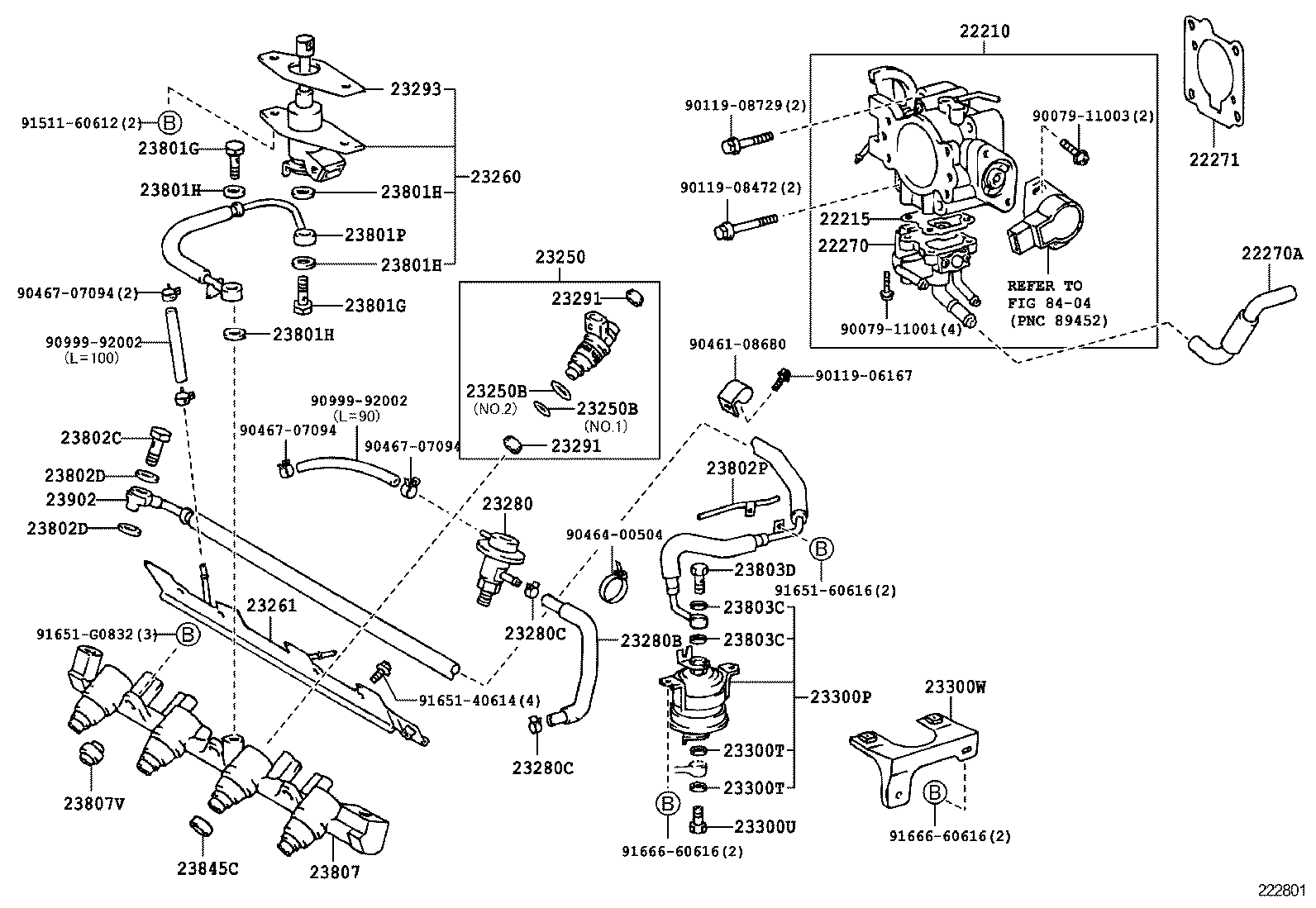 23209-74190 INJECTOR ASSY, FUEL product image