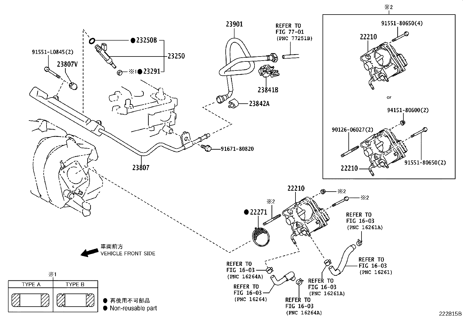 Toyota 23209-39146 INJECTOR ASSY, FUEL