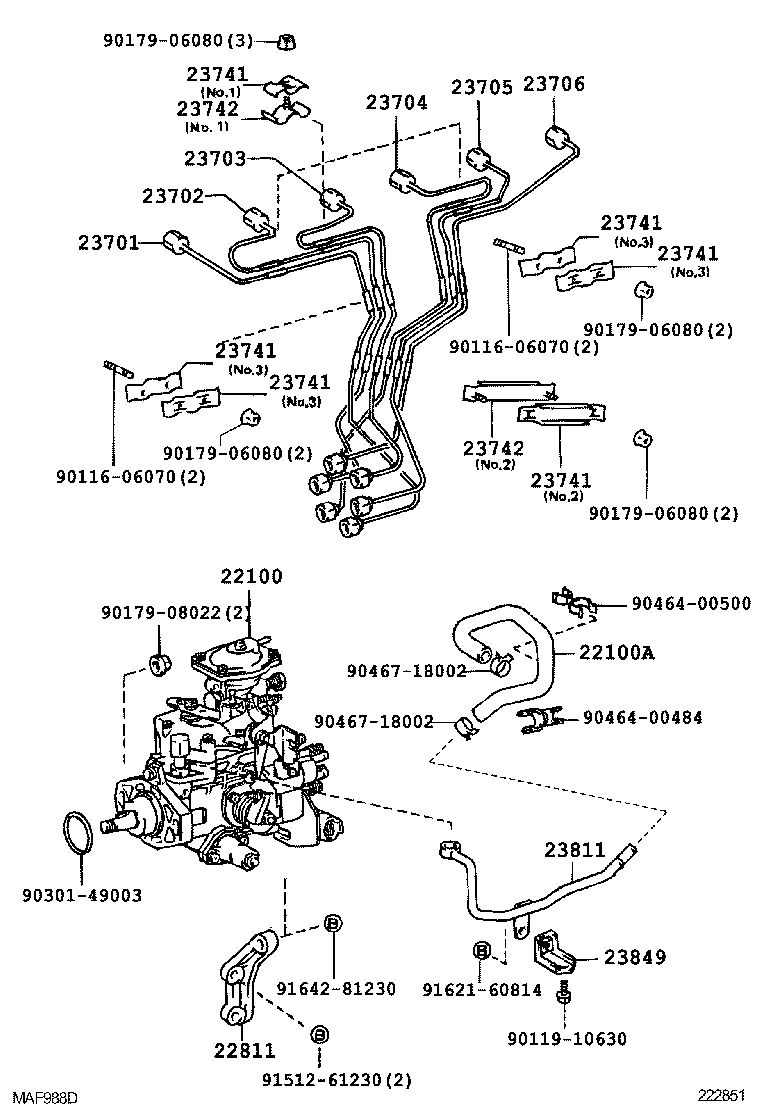 22100-17281 PUMP ASSY, INJECTION OR SUPPLY product image