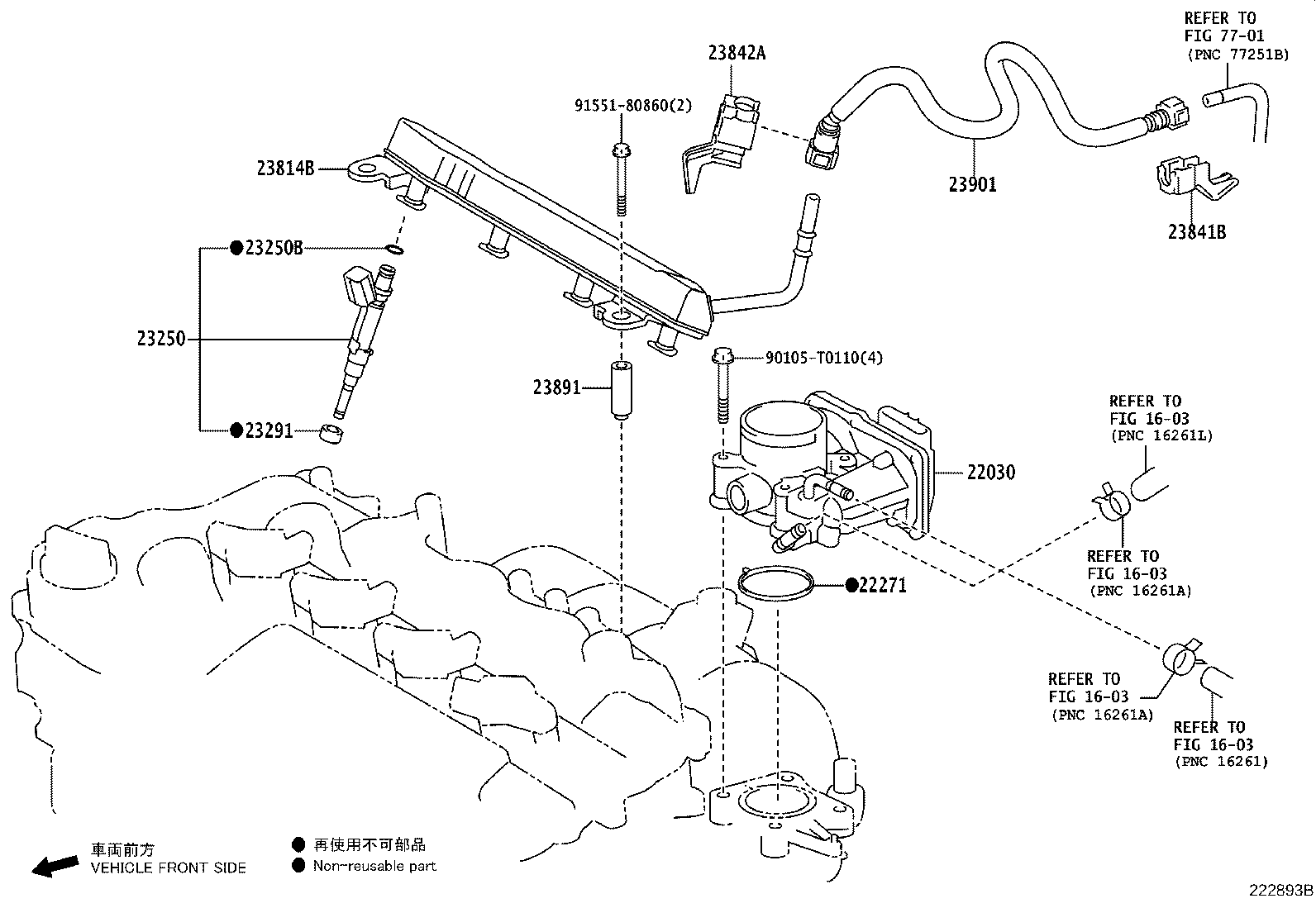 Toyota 22030-0Y120 BODY ASSY, THROTTLE W/MOTOR
