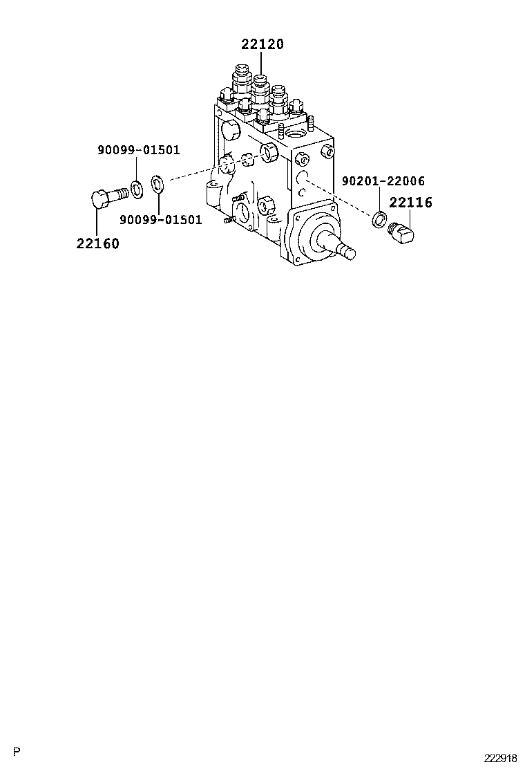 S2284-71550 GASKET, DELIVERY VALVE product image
