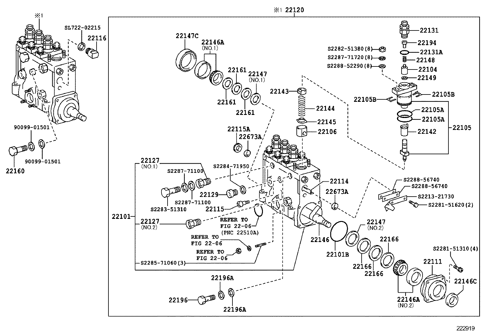 S2284-71550 GASKET, DELIVERY VALVE product image