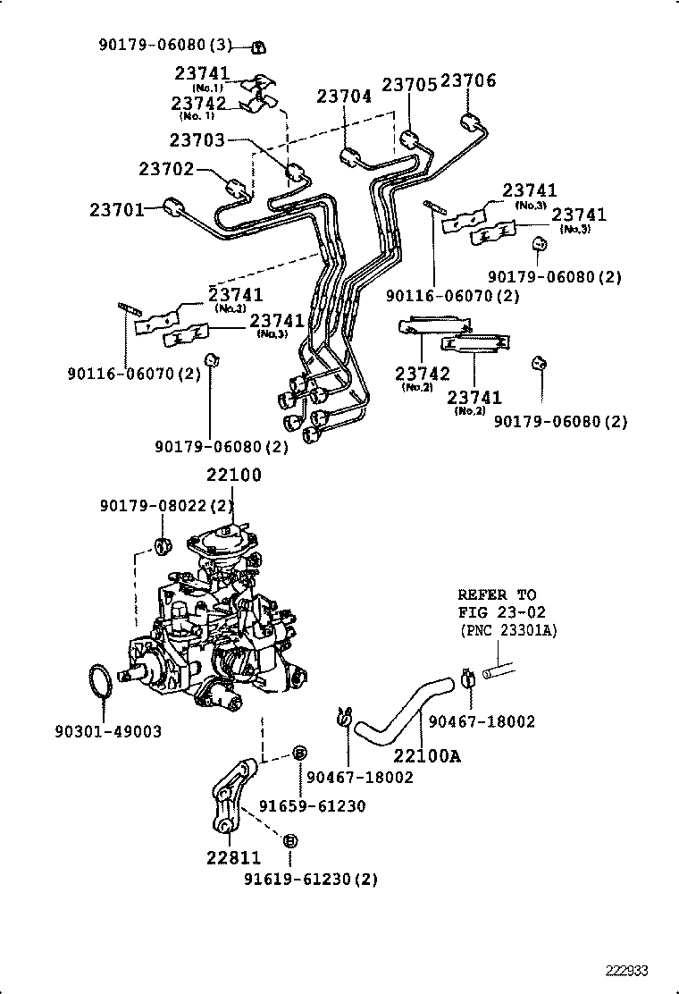 22100-17281 PUMP ASSY, INJECTION OR SUPPLY product image