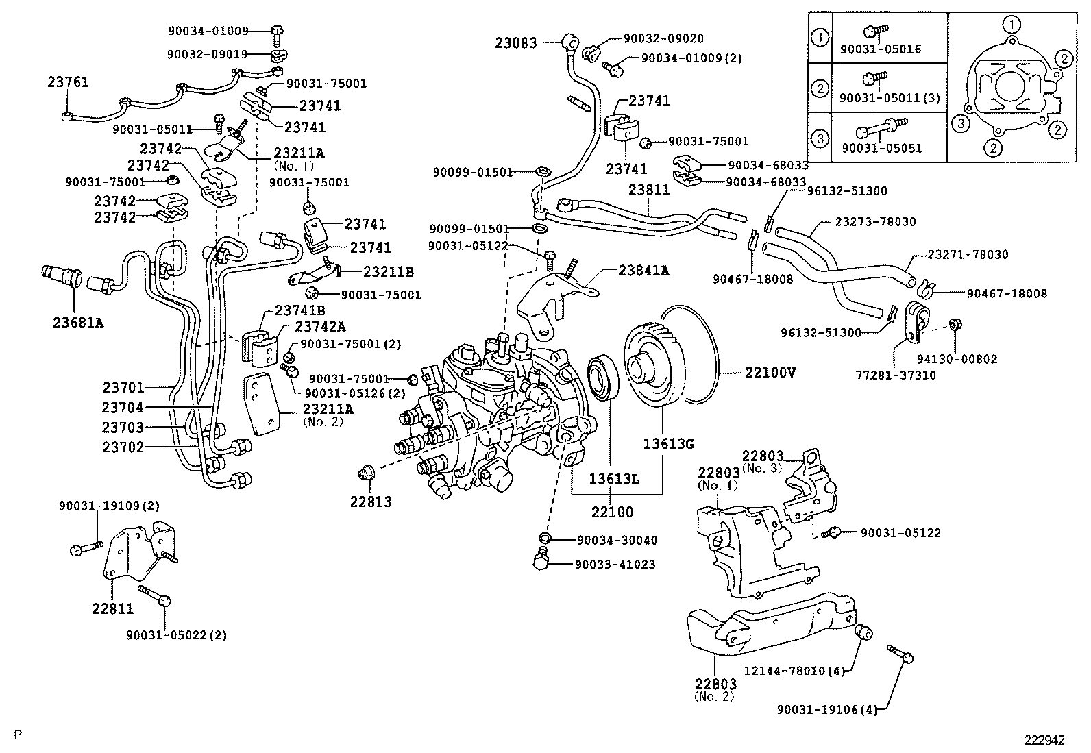 22010-78253 PUMP ASSY, INJECTION OR SUPPLY product image