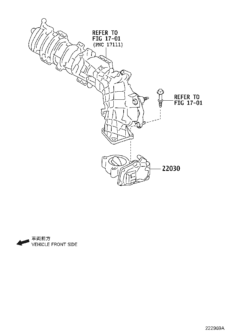22271-0T021 GASKET, THROTTLE BODY product image