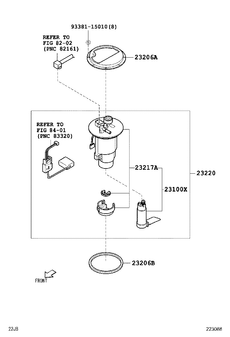 23811-B4010 PIPE, FUEL, NO.1 product image