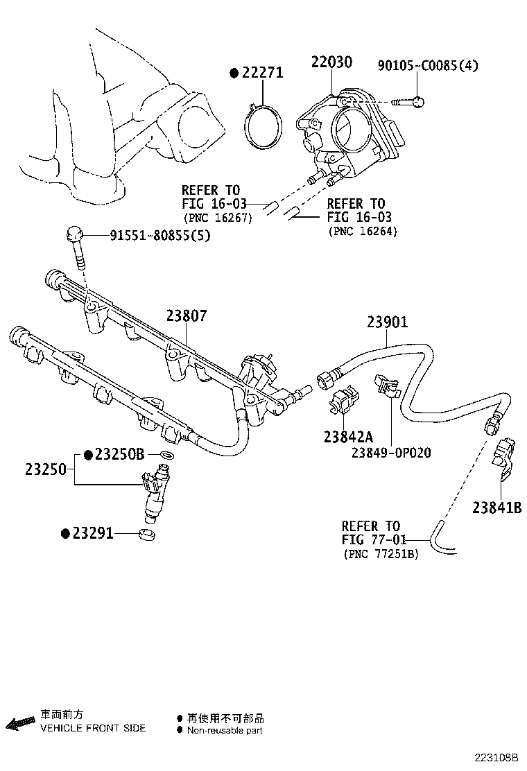 23209-36080-02 INJECTOR ASSY, FUEL(FOR DIRECT) product image