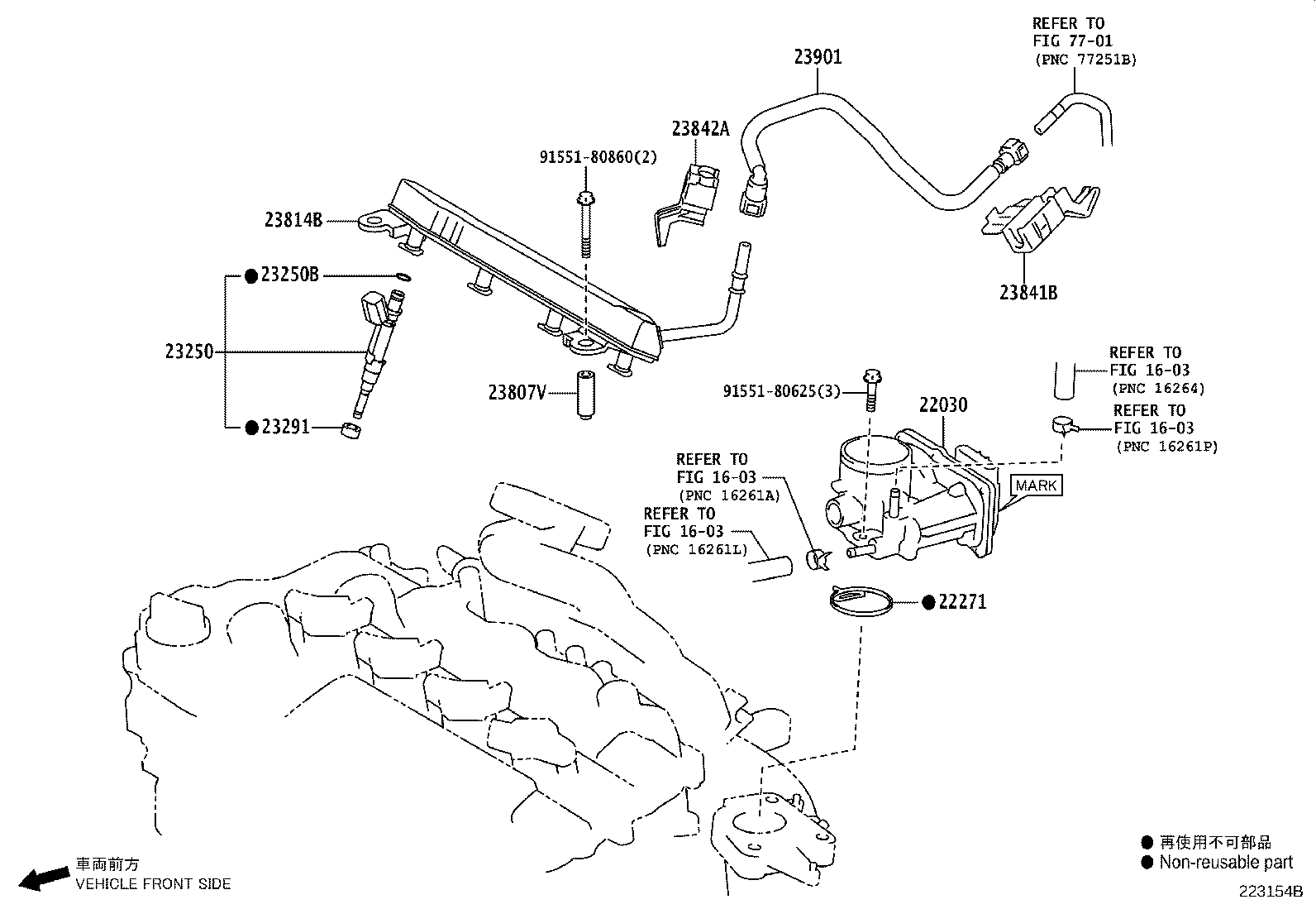 22030-47060 BODY ASSY, THROTTLE W/MOTOR product image