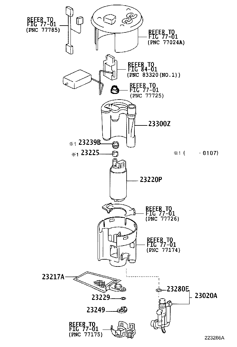 22271-46070 GASKET, THROTTLE BODY product image