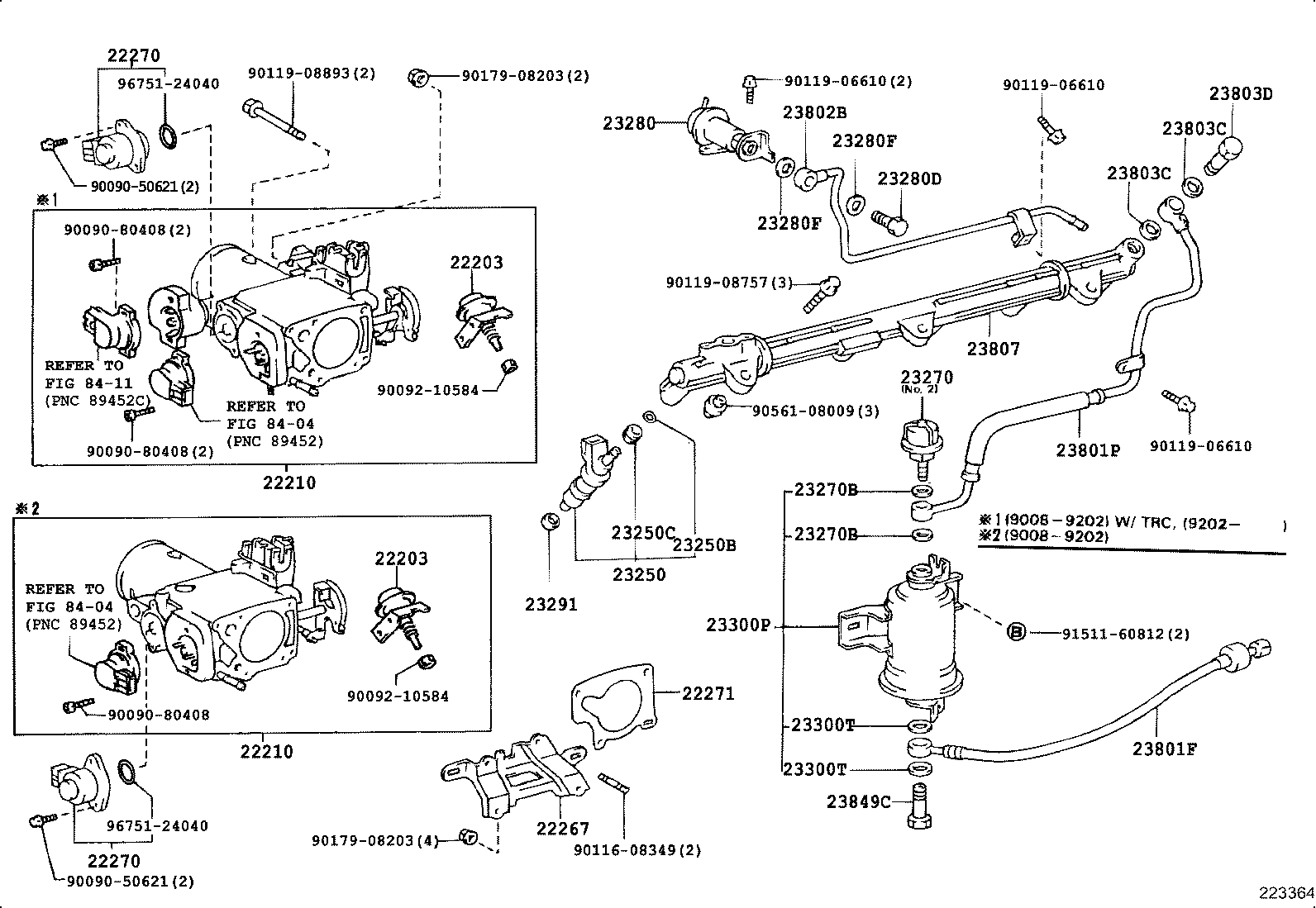22210-46070 BODY ASSY, THROTTLE product image
