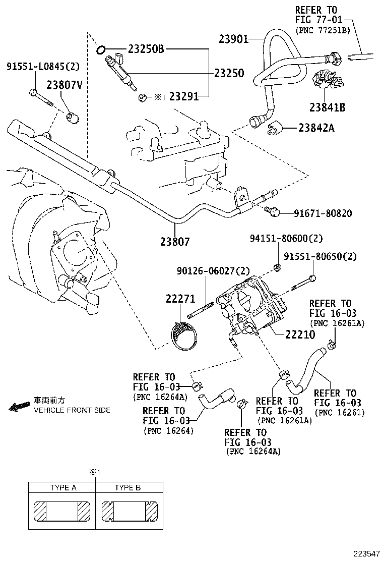 22271-75031 GASKET, THROTTLE BODY product image