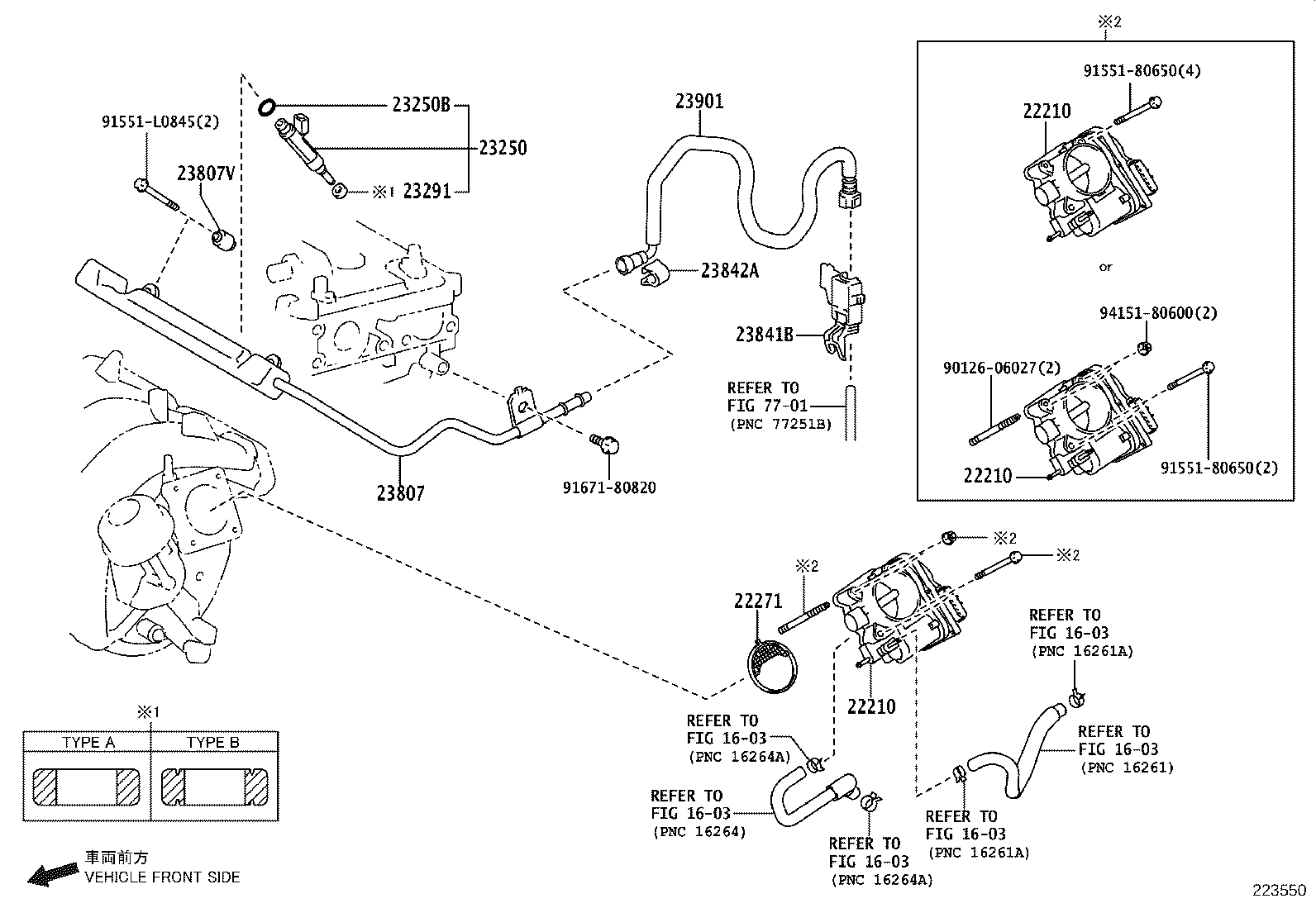 23901-22170 TUBE SUB-ASSY, FUEL product image