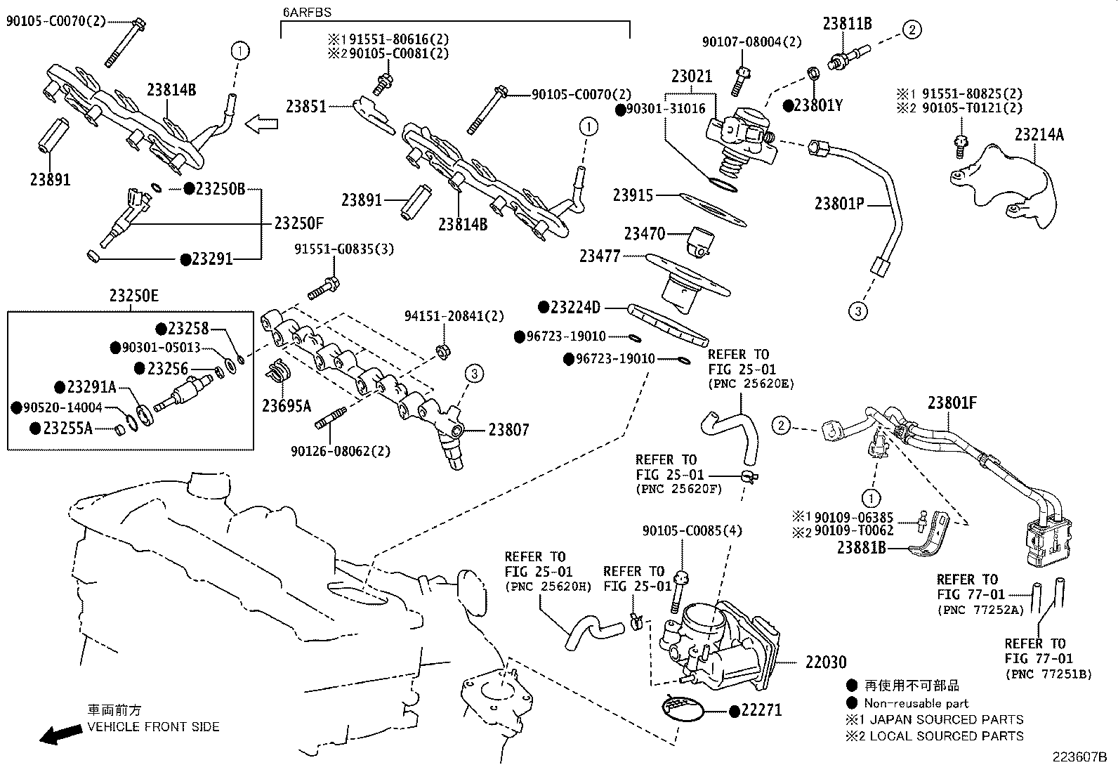 23209-29135 INJECTOR ASSY, FUEL(FOR PORT) product image