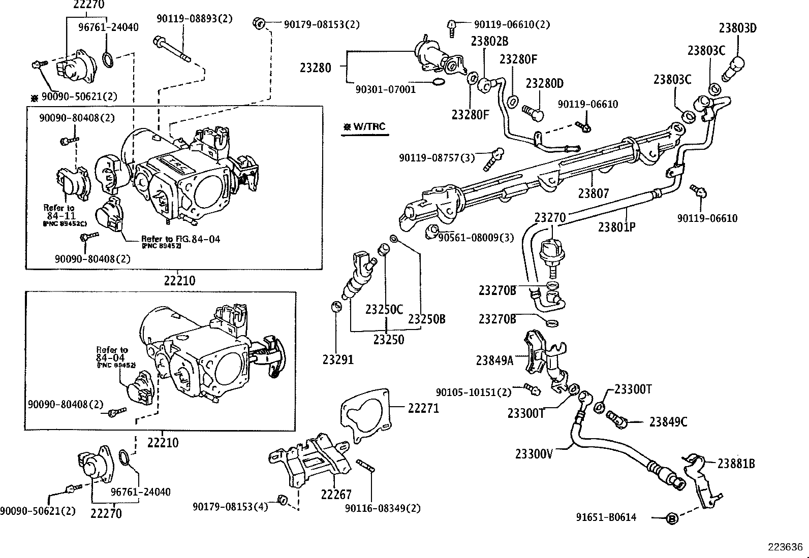 22210-46140 BODY ASSY, THROTTLE product image