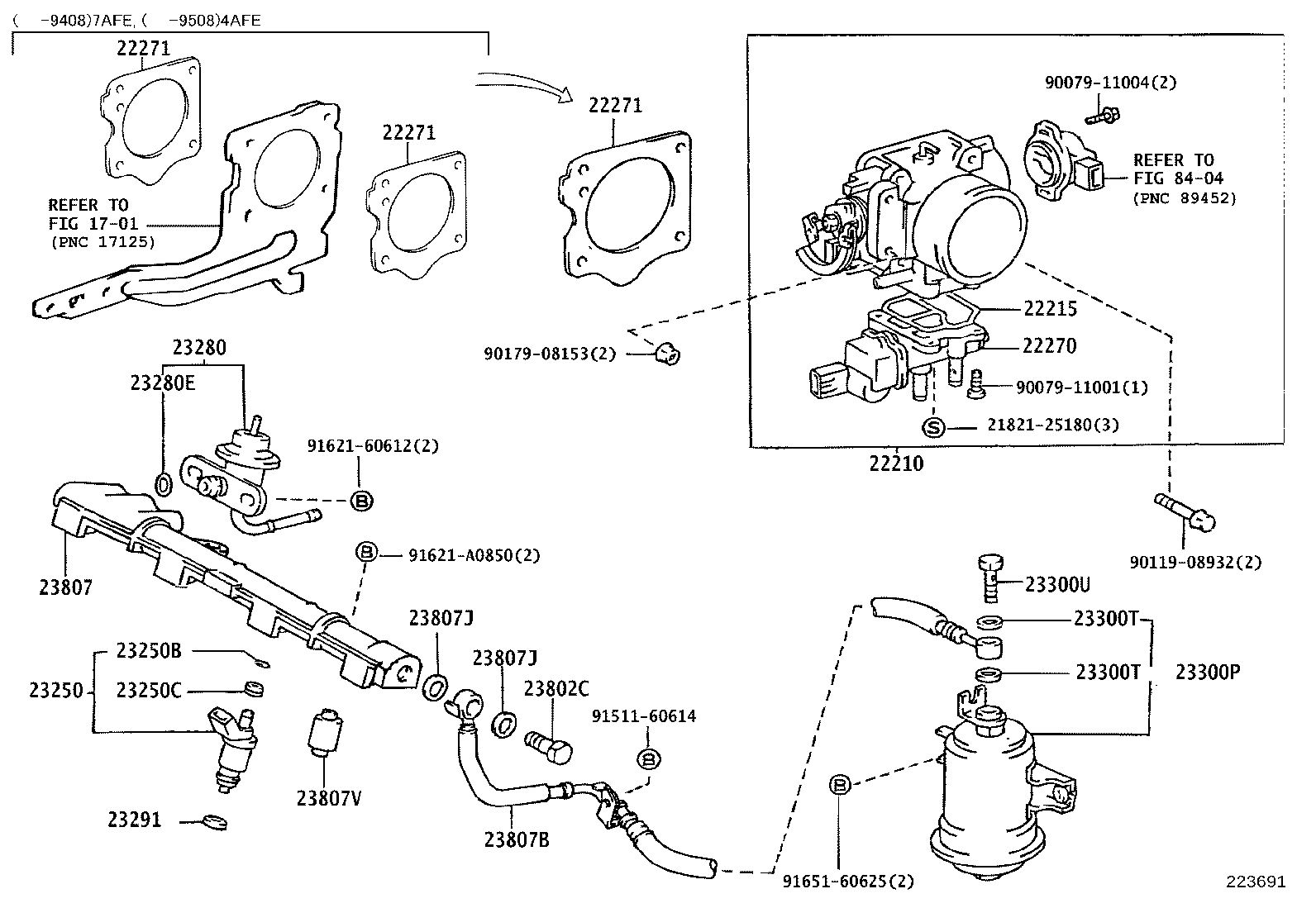 22271-15020 GASKET, THROTTLE BODY product image