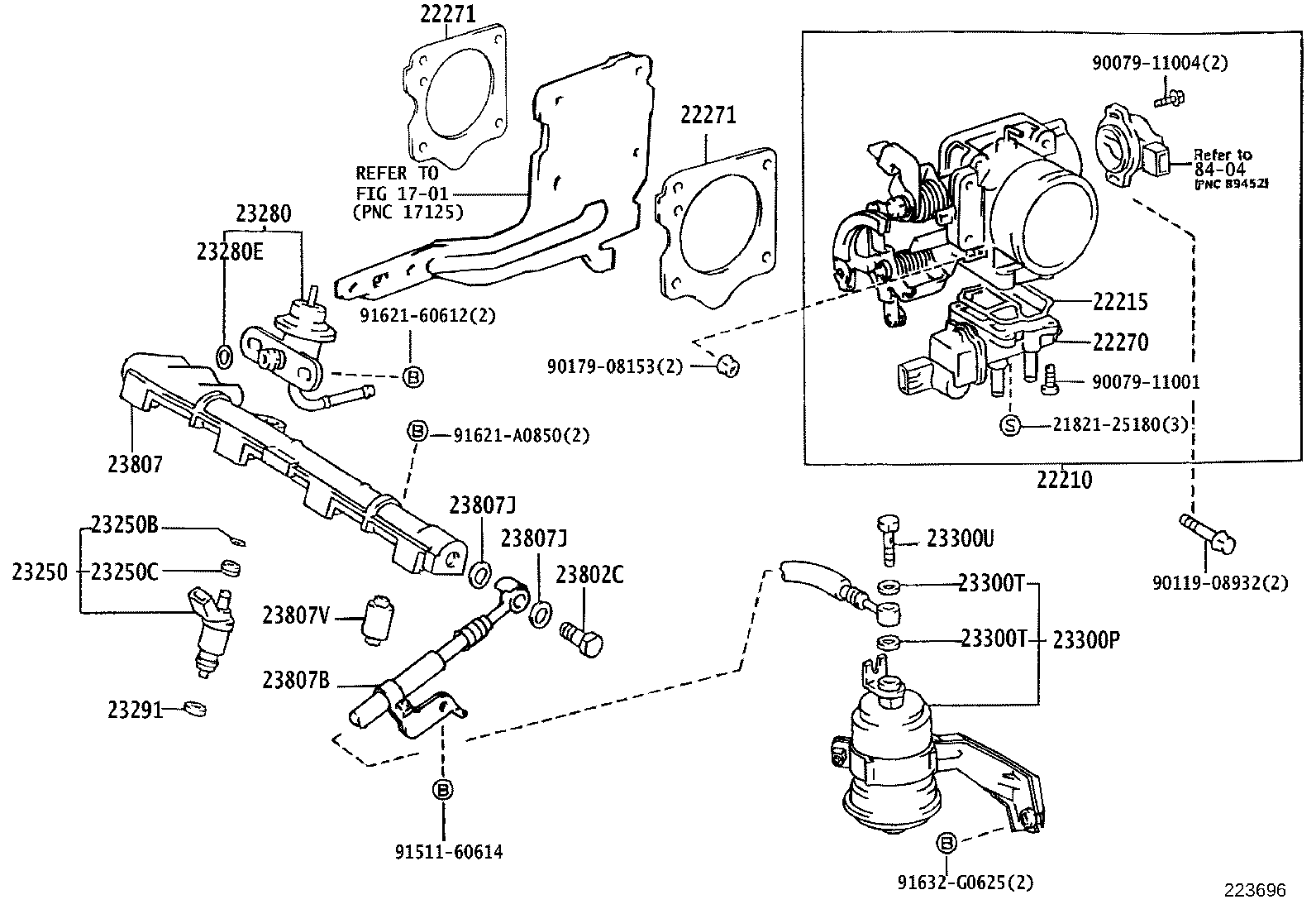 22271-88480 GASKET, THROTTLE BODY product image