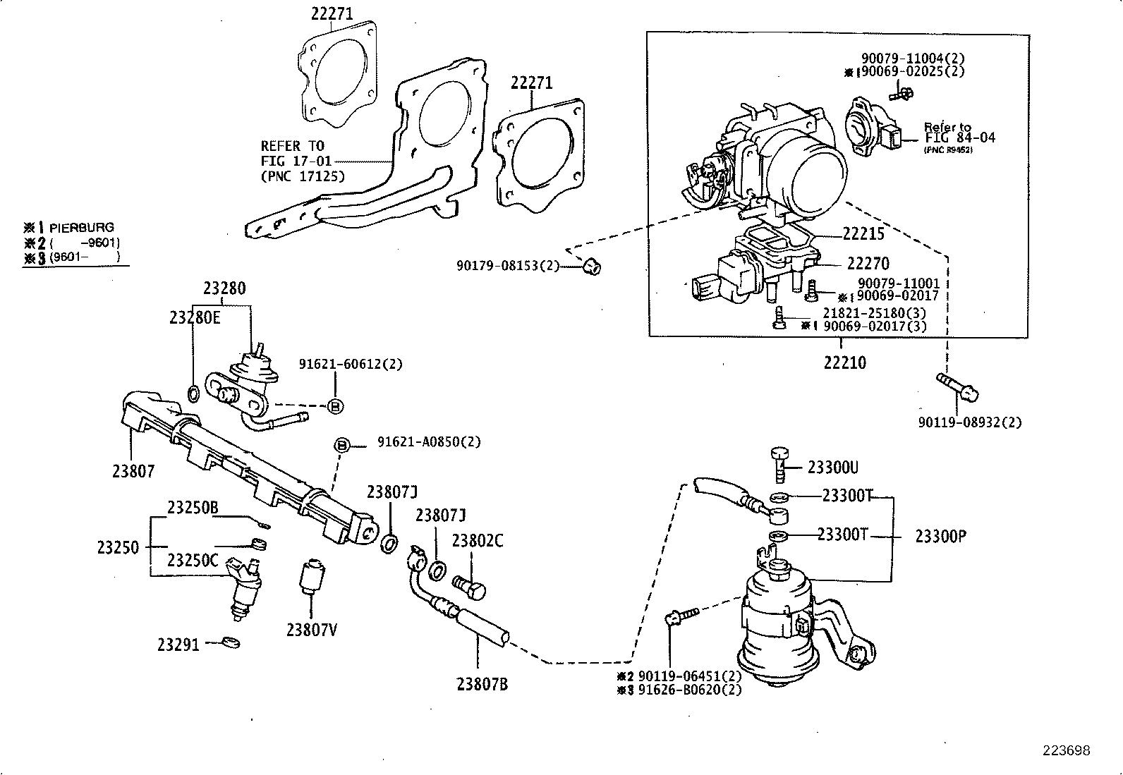 22210-16700 BODY ASSY, THROTTLE product image