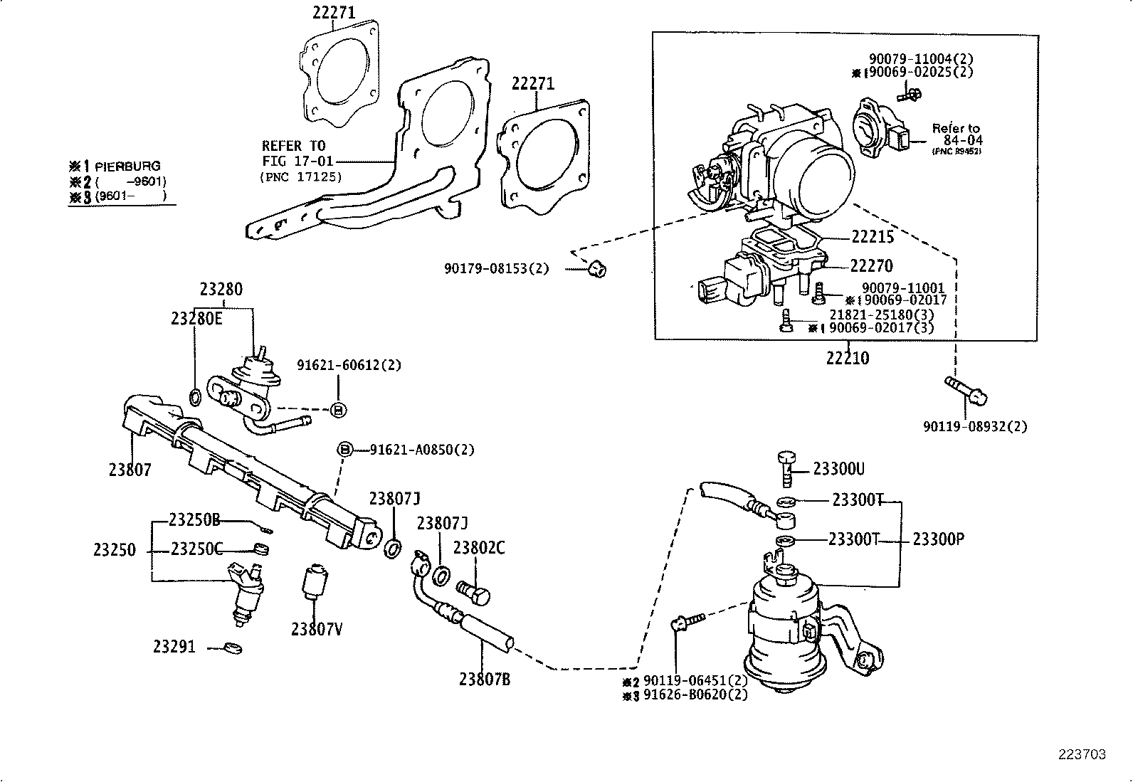 22271-02020 GASKET, THROTTLE BODY product image