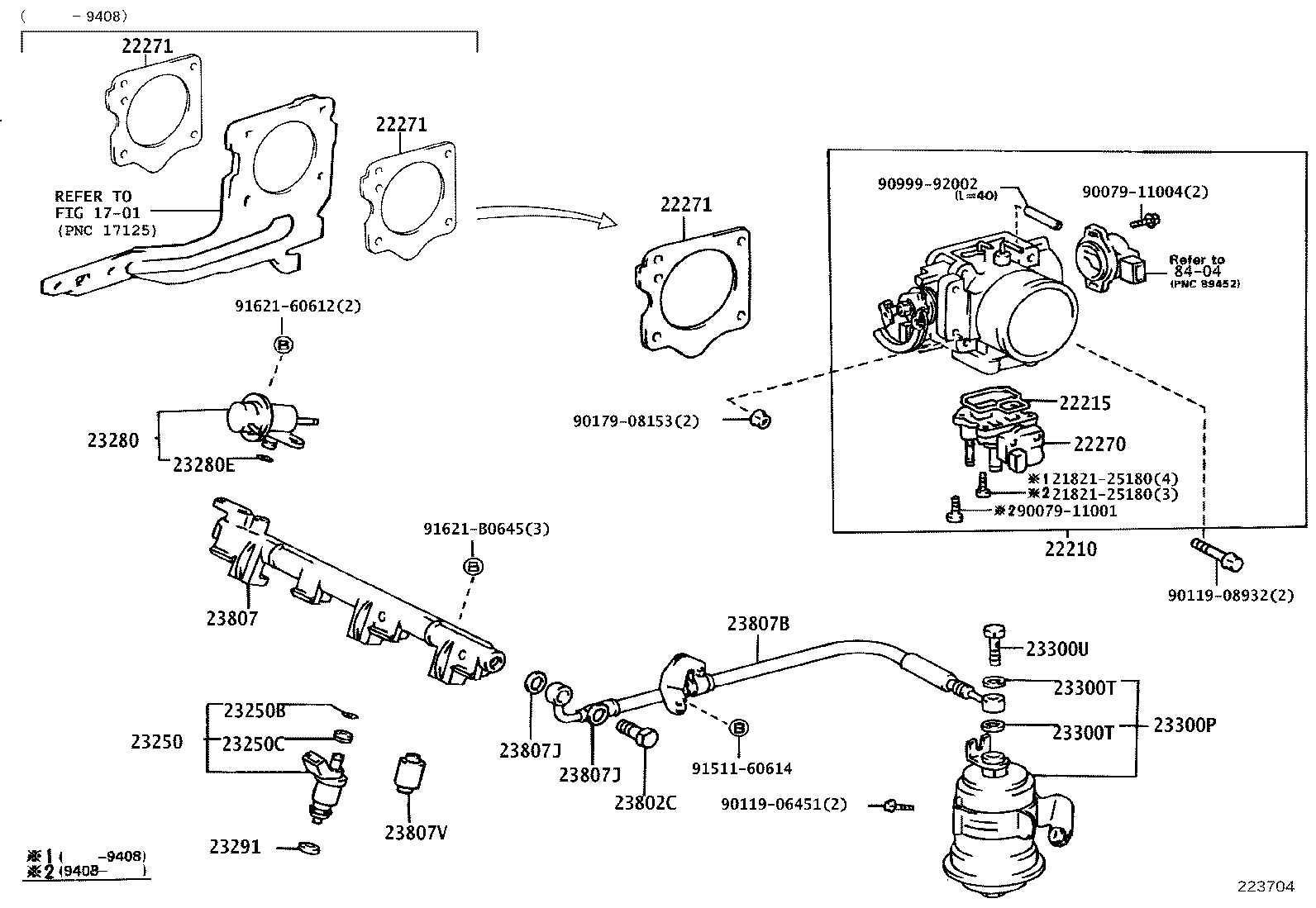 22210-16780 BODY ASSY, THROTTLE product image