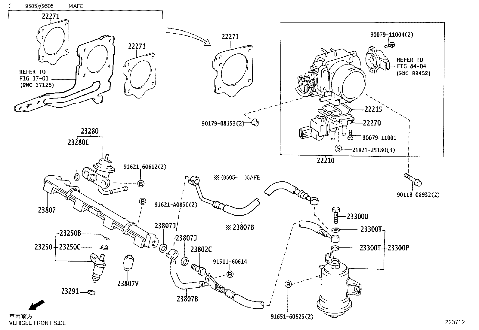 22210-16760 BODY ASSY, THROTTLE product image