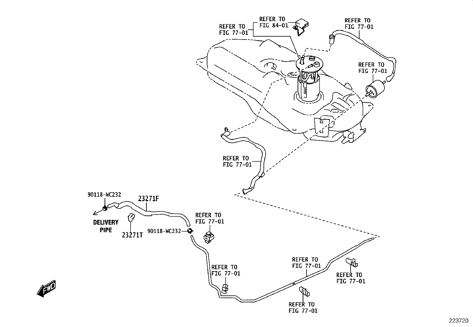 23209-WC002 INJECTOR ASSY, FUEL product image