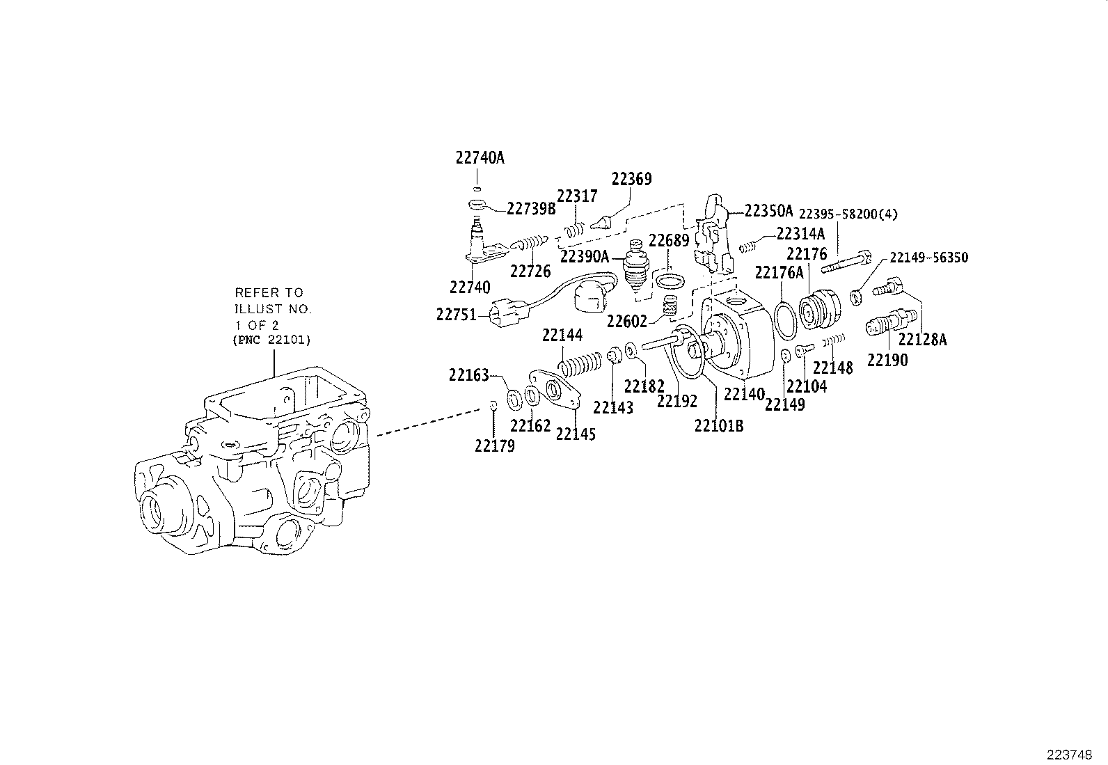 22178-17841 BRACKET(FOR INJECTION PUMP ASSY) product image