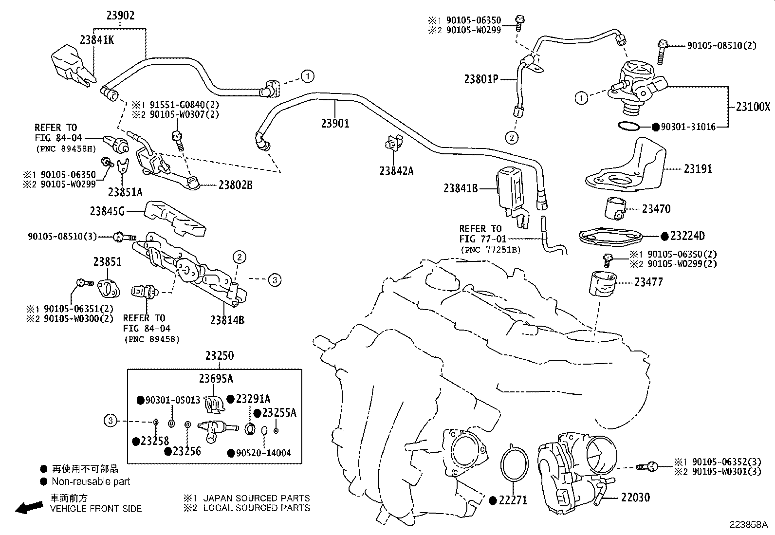 23209-24010-01 INJECTOR ASSY, FUEL product image