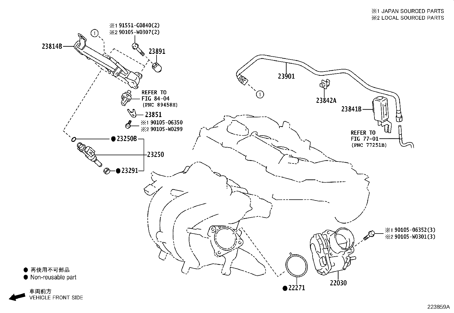 23209-24010-01 INJECTOR ASSY, FUEL product image