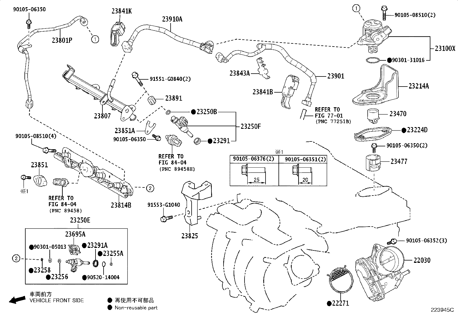 23209-39365 INJECTOR ASSY, FUEL product image