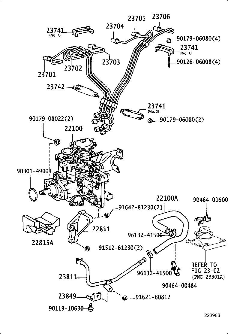 22100-17281 PUMP ASSY, INJECTION OR SUPPLY product image