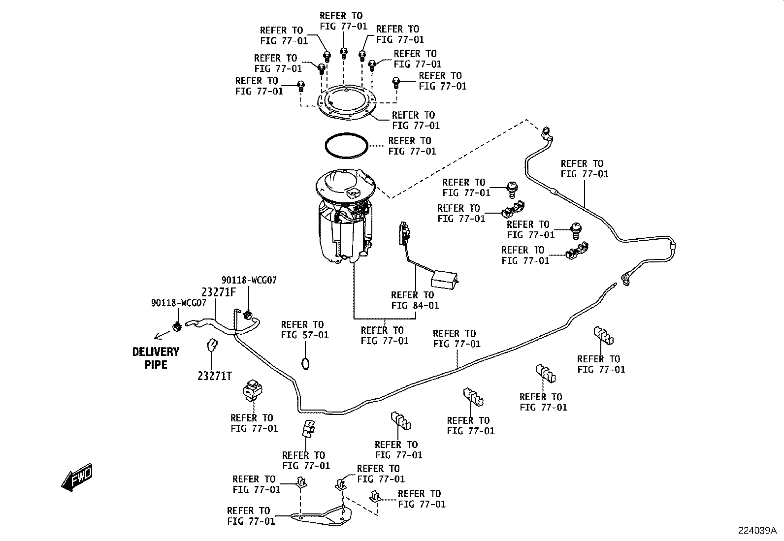23901-WC008 HOSE, FUEL product image