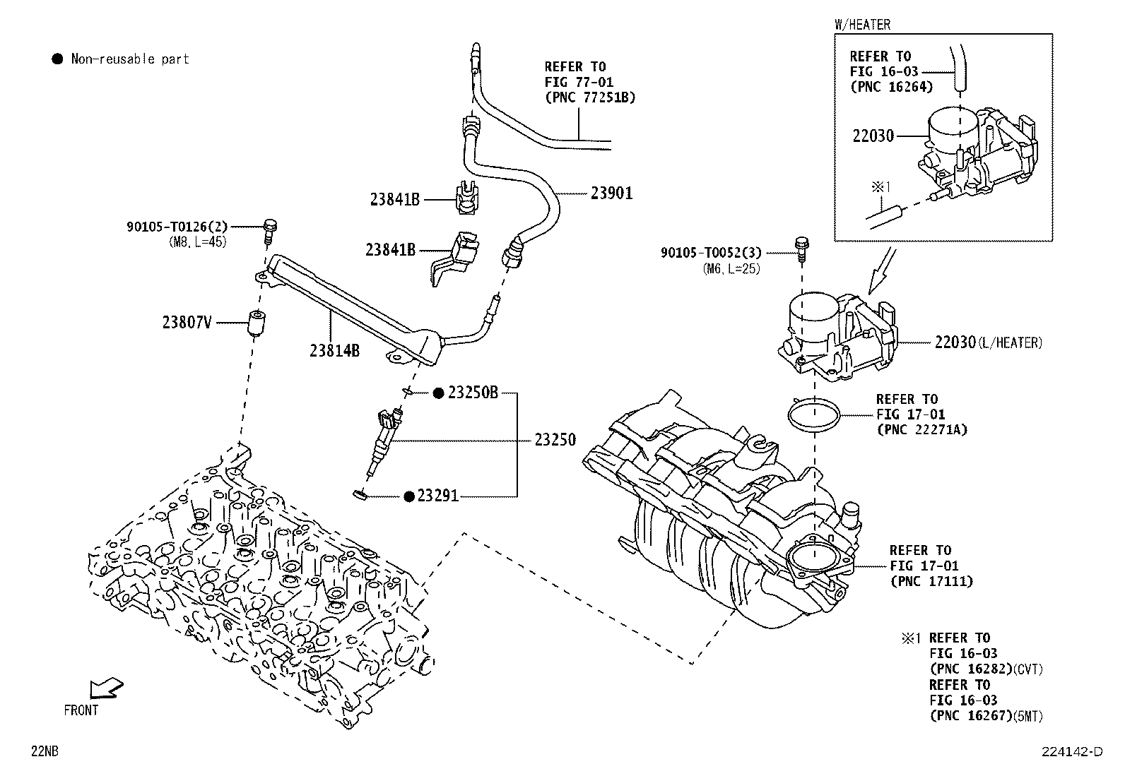 23209-B9130 INJECTOR ASSY, FUEL product image