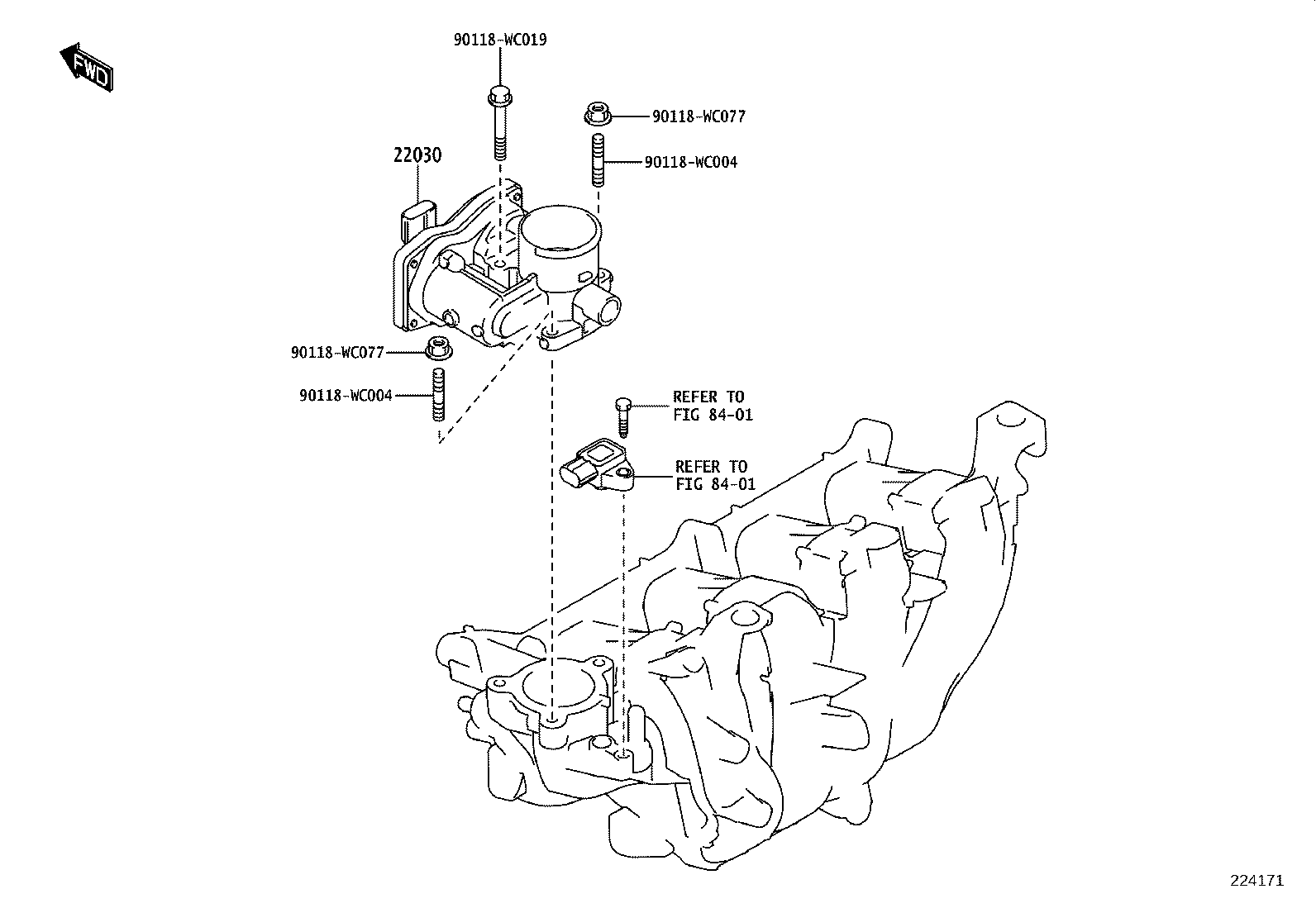 23209-WC009 INJECTOR ASSY, FUEL product image