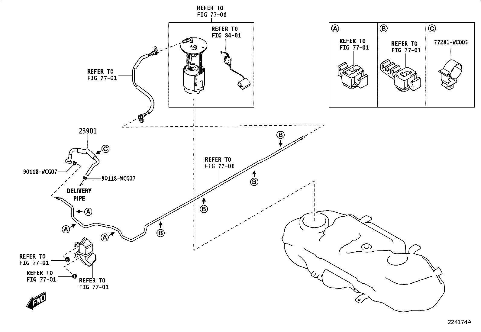23209-WC009 INJECTOR ASSY, FUEL product image