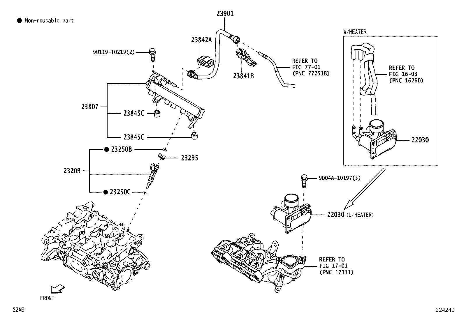 22030-BZ210 BODY ASSY, THROTTLE W/MOTOR product image