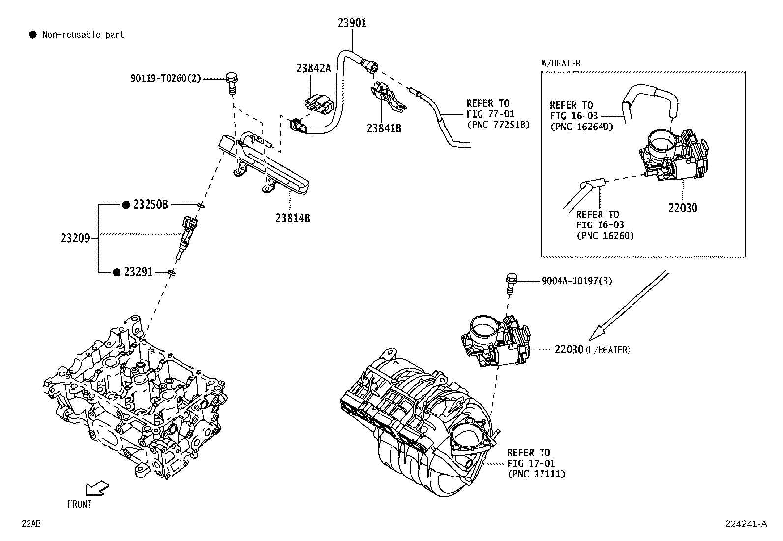 Toyota 23291-87701 INSULATOR, INJECTOR VIBRATION