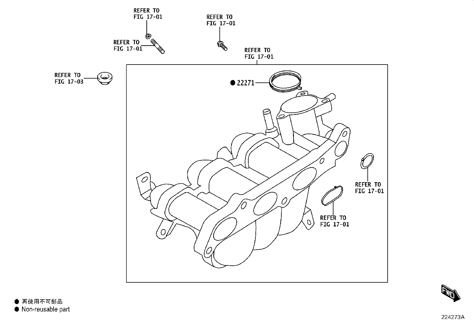23209-WC006 INJECTOR ASSY, FUEL product image