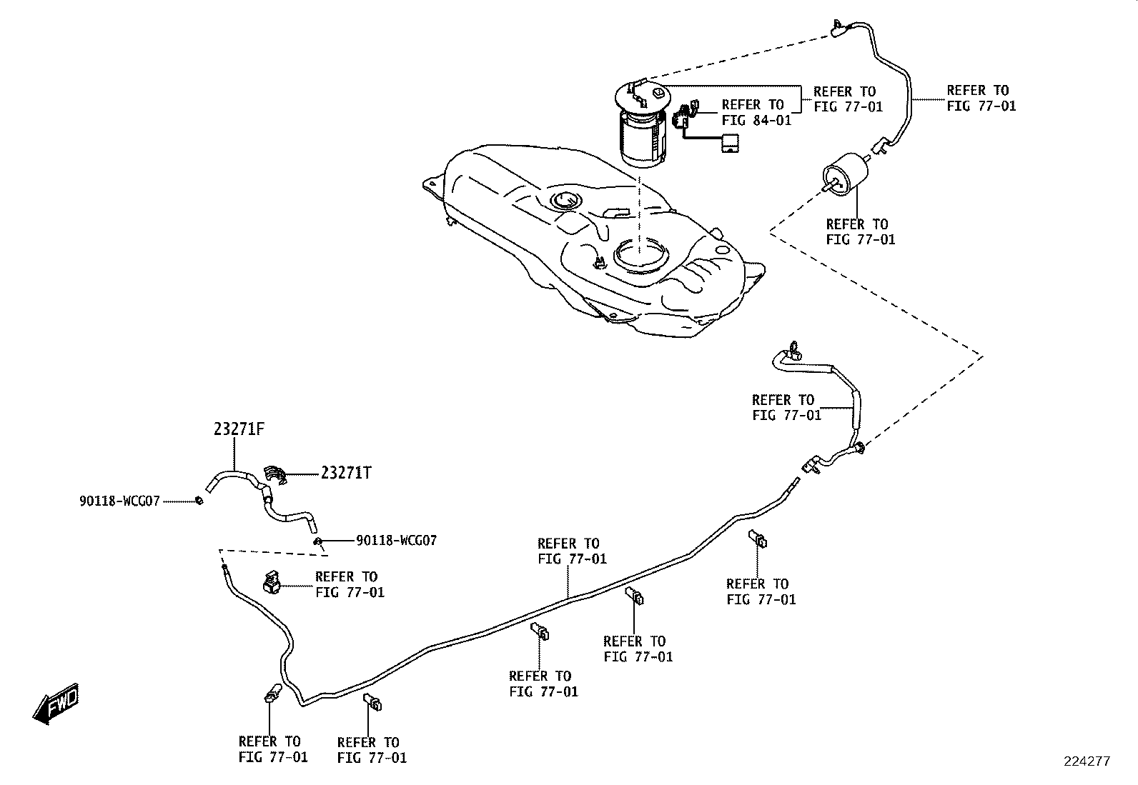 23209-WC006 INJECTOR ASSY, FUEL product image