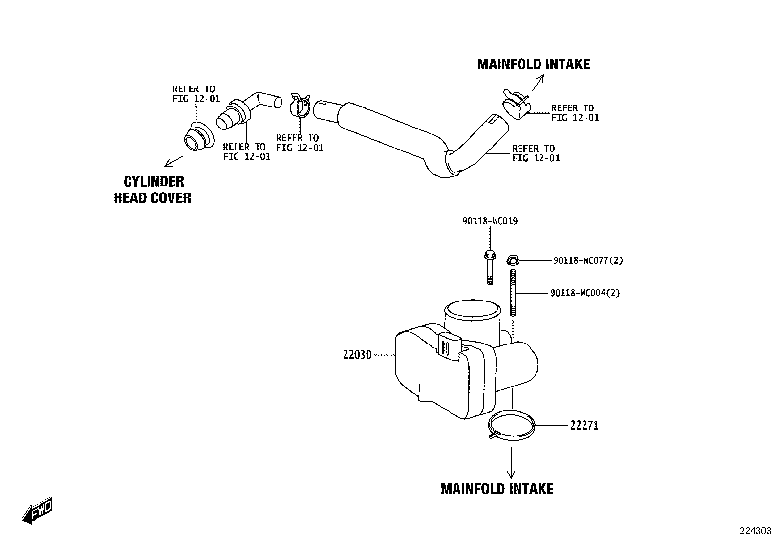 23901-WC022 HOSE, FUEL product image