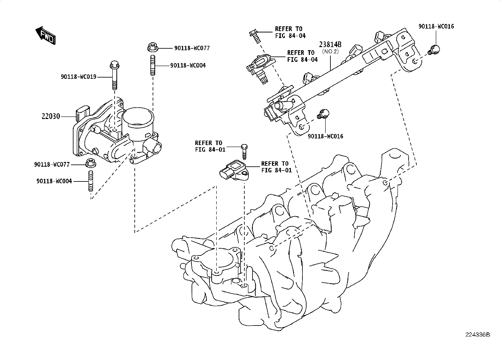 23209-WC009 INJECTOR ASSY, FUEL product image