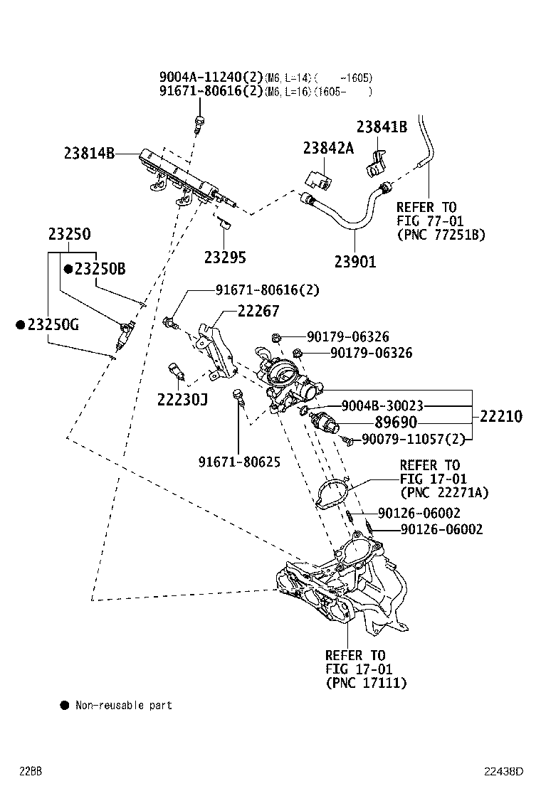 22030-BZ020 BODY ASSY, THROTTLE W/MOTOR product image