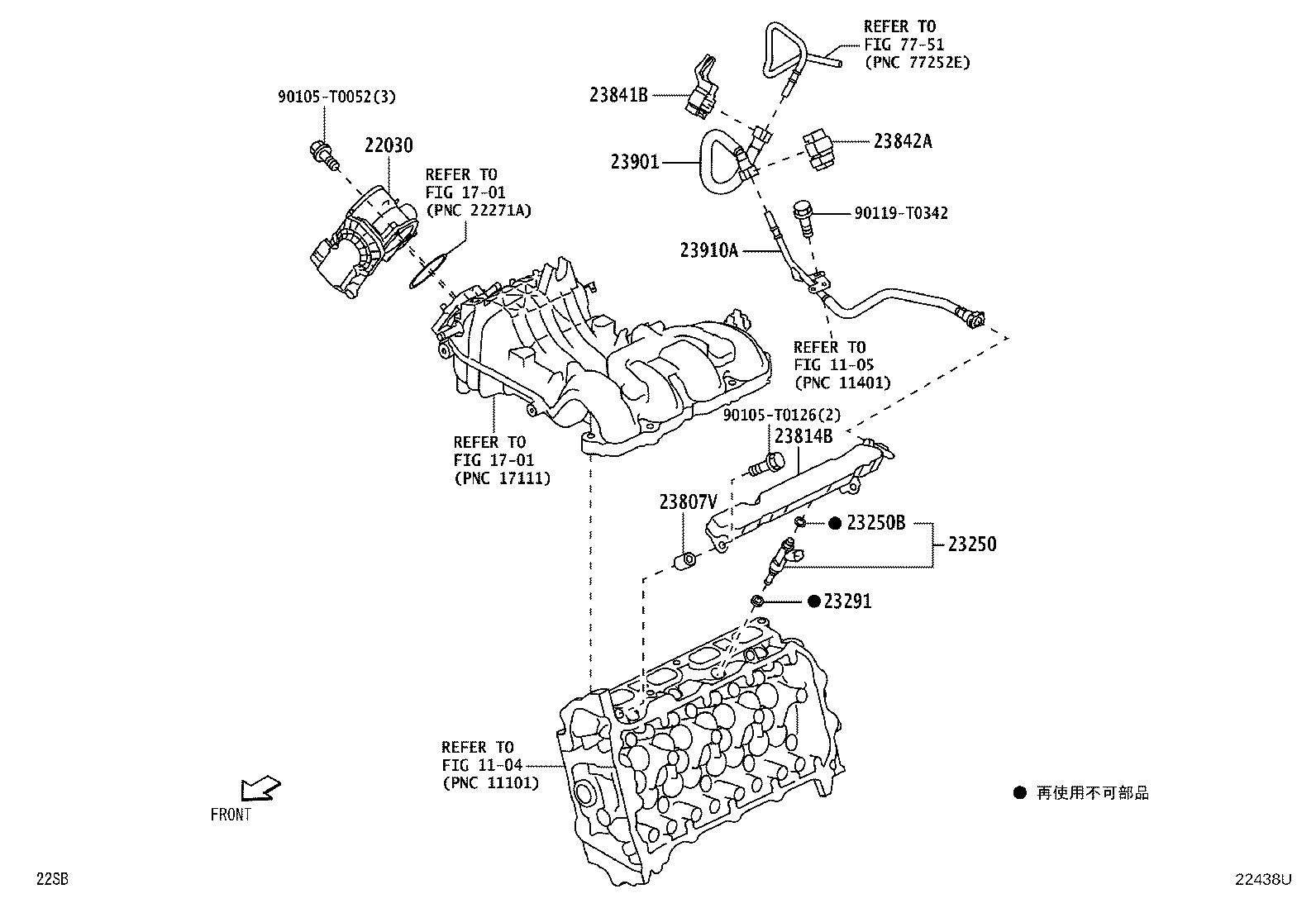 22210-BZ110 BODY ASSY, THROTTLE product image
