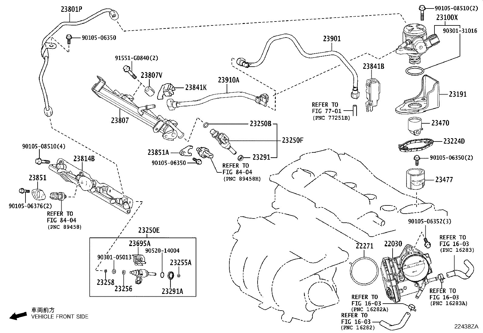 Toyota 23191-25070 FLANGE, FUEL PUMP