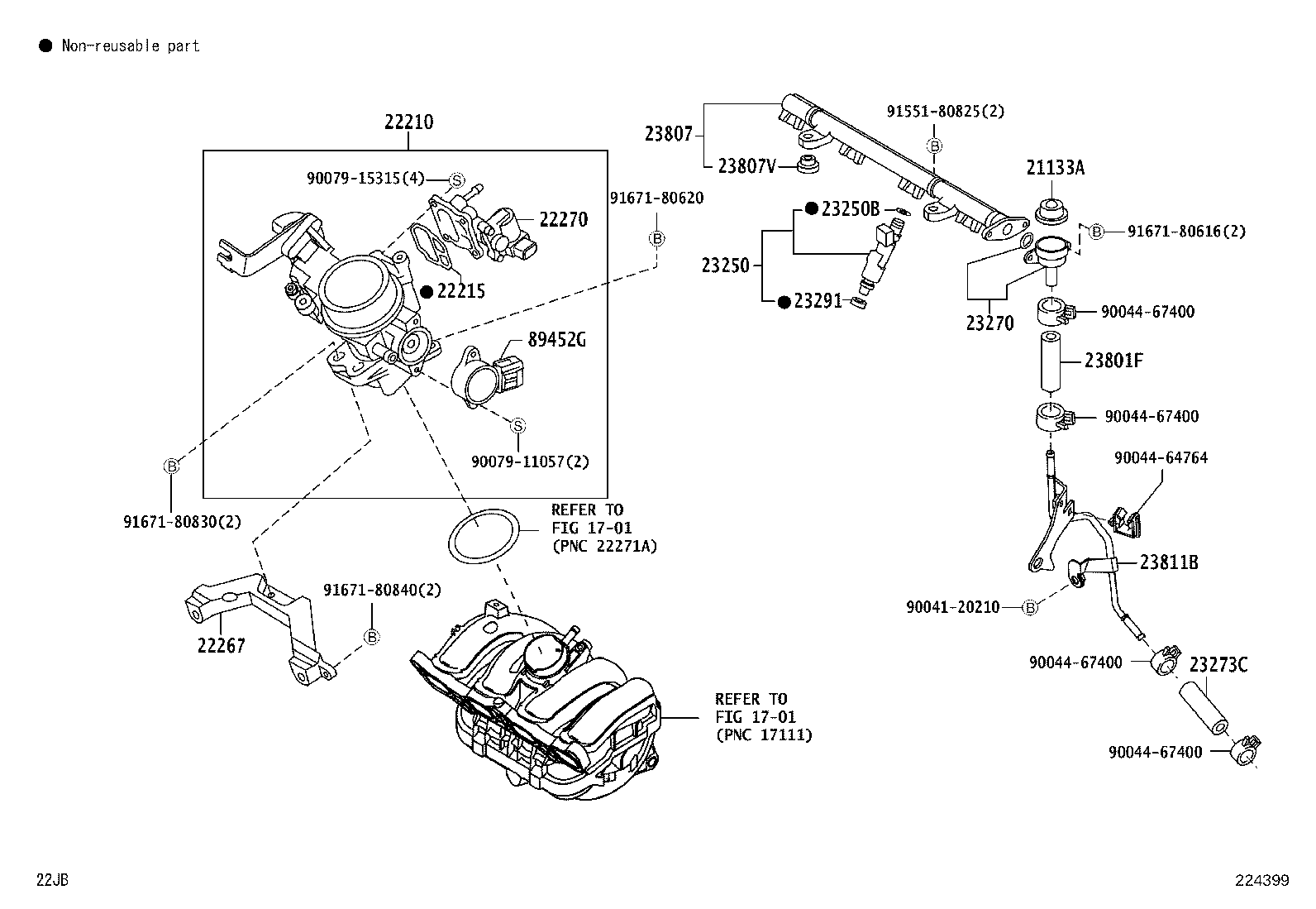 23209-B9040 INJECTOR ASSY, FUEL product image