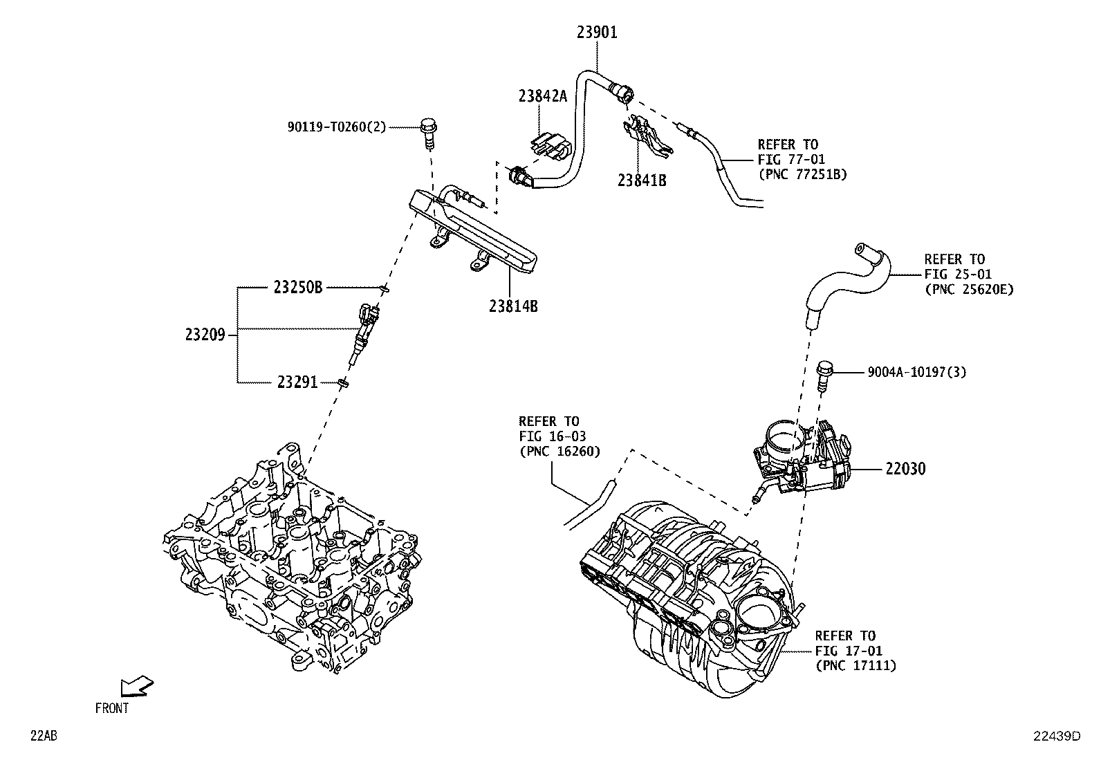 22030-BZ210 BODY ASSY, THROTTLE W/MOTOR product image