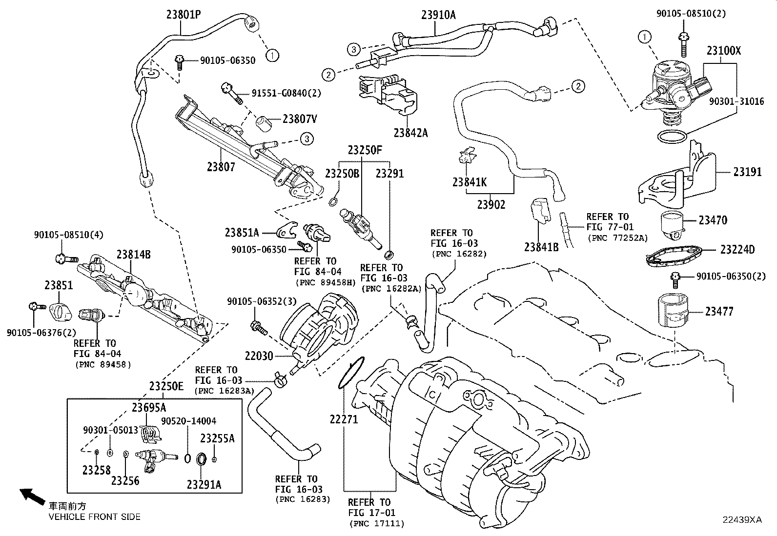 23191-25060 FLANGE, FUEL PUMP product image