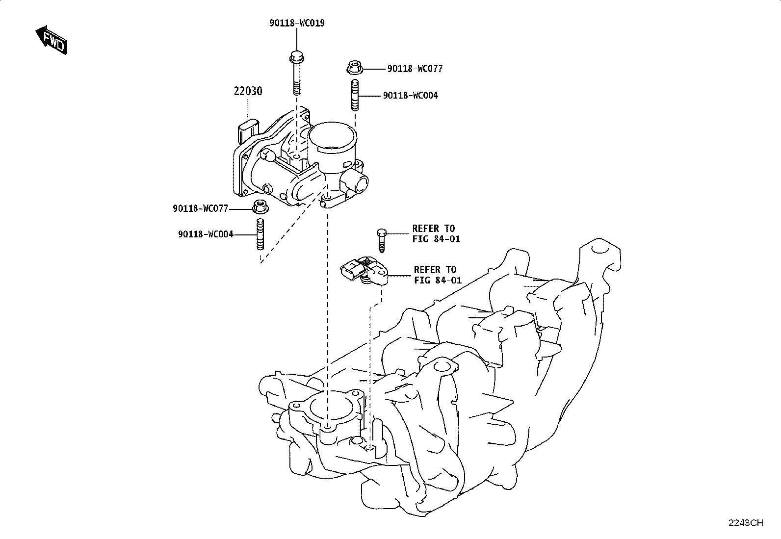23209-WC009 INJECTOR ASSY, FUEL product image