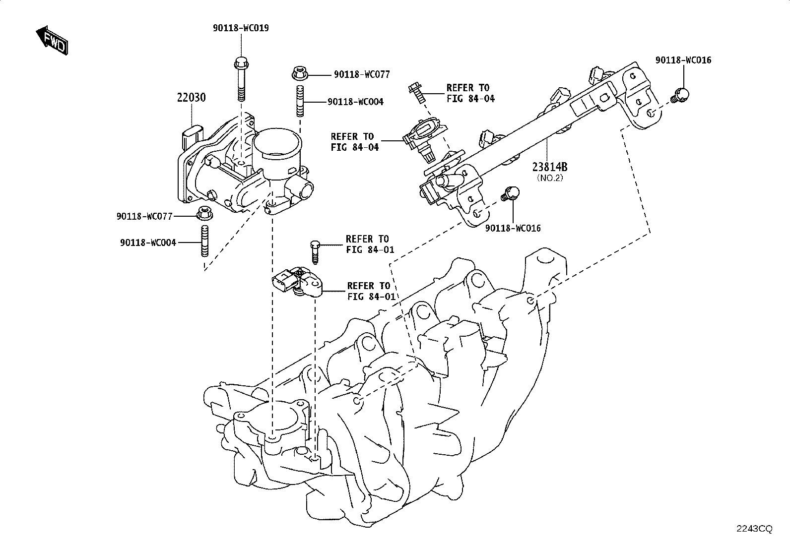 23209-WC009 INJECTOR ASSY, FUEL product image