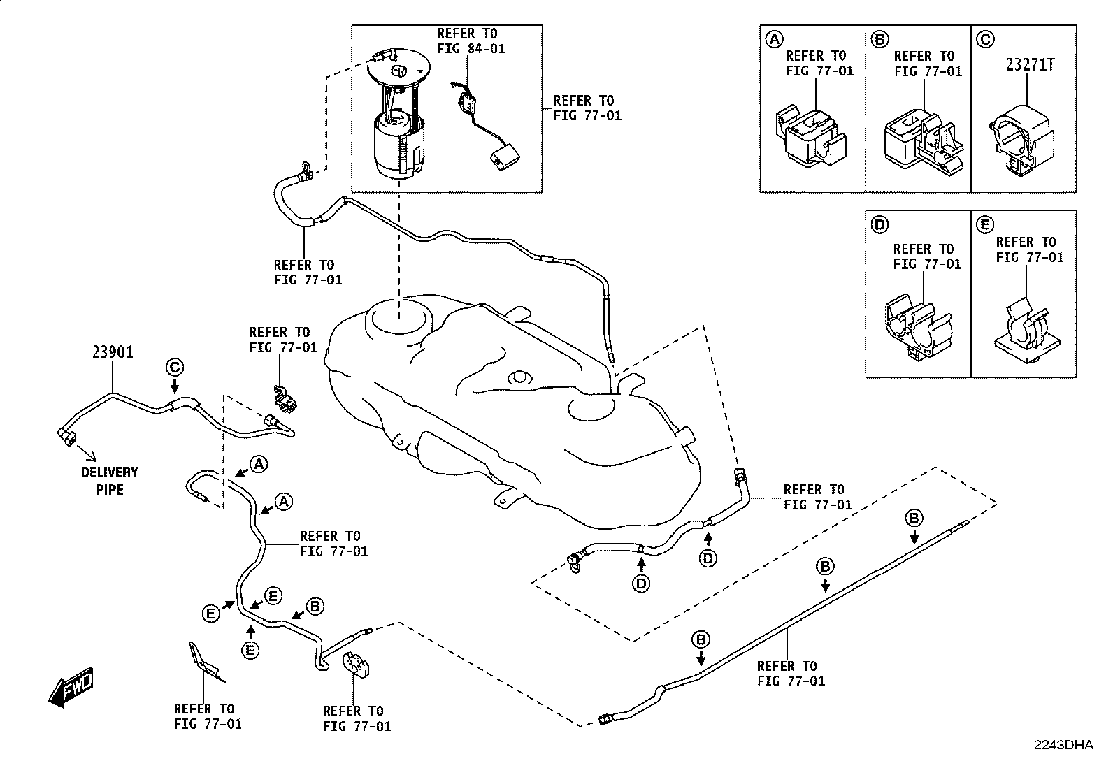 77281-WC023 CLAMP OR CLIP(FOR FUEL HOSE) product image