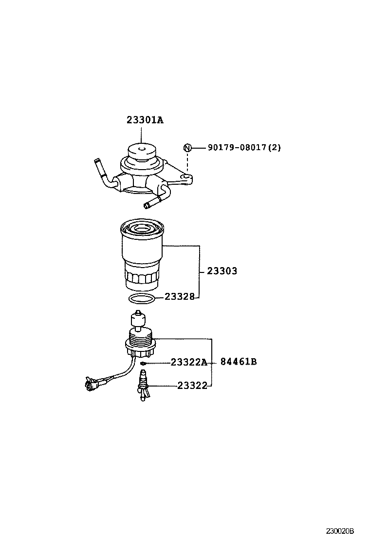 23921-13030 SUPPORT, FUEL FILTER product image
